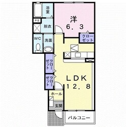 メゾン・シーダー壱番館の物件間取画像